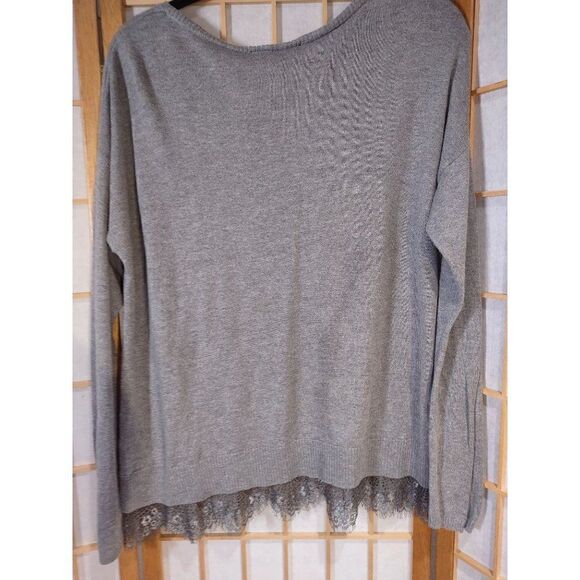 Lane Bryant 14/16 Lace Trim Sweater - Picture 5 of 10